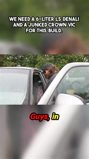 This is wild! Someone gifted them a killer Denali that just happens to be powered by a 6.0L LS engine—the perfect starting point for that insane V8 couch they're dreaming up! 🤯 The plan gets even crazier: eyeing an old Crown Victoria just to strip its suspension parts for the future seating arrangement. Talk about sourcing parts! Seeing them pull out that crucial piece from the donor car is just *chef's kiss*. This build is going to be legendary. #V8Couch #LSEngine #DenaliSwap #CarMods #CrazyBu