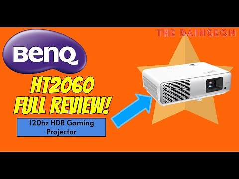 BenQ HT2060 120hz HDR Gaming Projector Review