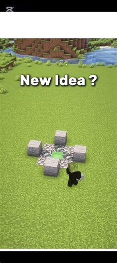 Real Fountain ⛲ In Minecraft 😎! #shorts