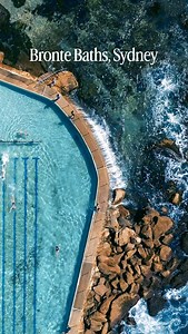 1.4K views · 41 reactions | Over a century old and still going strong. Bronte Baths (1888), also known as Bond Ocean Pool in honour of lifesaving pioneer Major Bond, is a timeless, cliff-carved swim. Beach or baths, which side are you on?  | Australia Unseen | Facebook