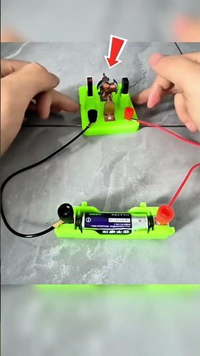 No Fussy Engines! Here's How Electric Motors Work! #shorts #youtubeshorts #experiment