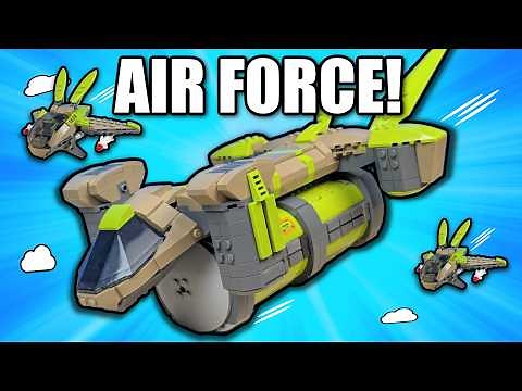 I Built An ADVANCED LEGO Air Force!
