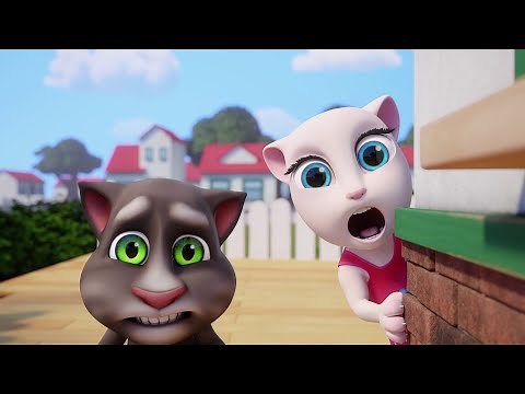 Angela vs. Problems! 💪 NEW Talking Tom Shorts Collection