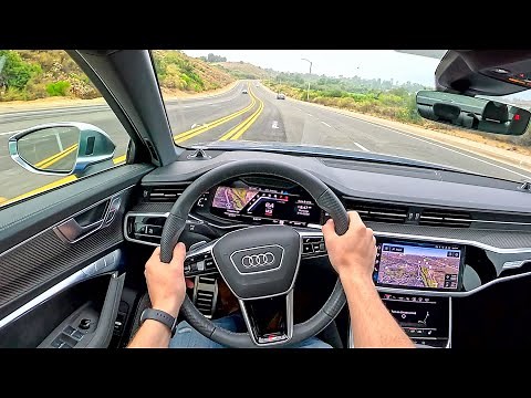 2024 Audi S6 Prestige - POV Test Drive (Binaural Audio)