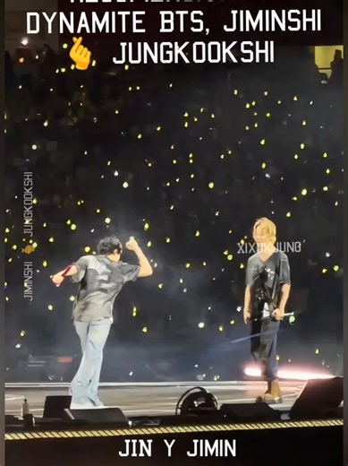 BTS Jungkook & Jimin Dynamite Dance