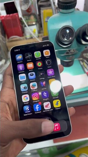 🍎iPhone 12 pro broken LCD screen📲🔬 #combofixing #smartphone #minivlog #iphone #combo