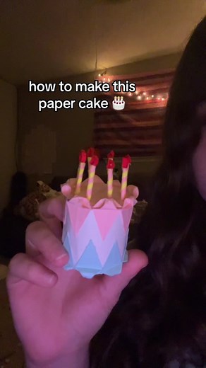🎂 #fy #fyp #papercake #cake #origami | paper cake