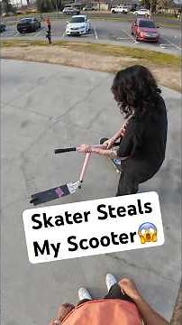 Skatepark with Meadow Scott! #skate #scooter #scootering #skatepark