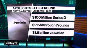 Apollo.io Valued at $1.6B in Sales Tech Financing