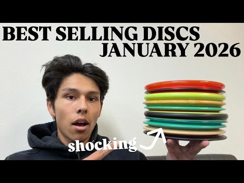 THE BEST SELLING DISCS AT MY DISC GOLF STORE IN JANUARY 2026!