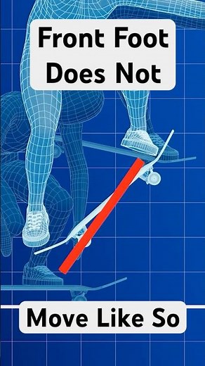 Forget the Sliding Practice to Ollie Higher #3d #skateboarding #science