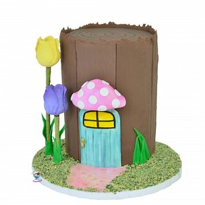 Tutorial: Faery Garden Neighbor Cake Class Video Tutorial - Etsy