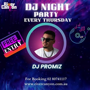 Let's turn up the volume and light up the dance floor! DJ Night is...