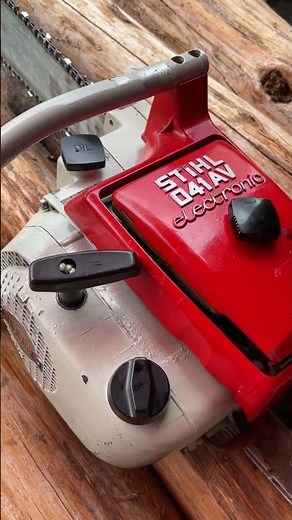 STIHLchainsaw 041AV #stihl#stihlchainsaw#stihlgermany#stihl041av#oldchainsaw