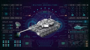 Videohive HUD PRO Military Tank - 50253283 AEdownload.com