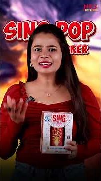 Nex Crackers Sing Pop Cracker | Super Sound & Color Effects | Deepavali Crackers Review