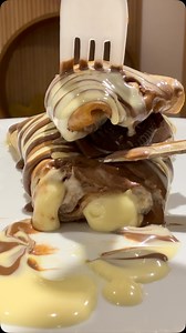 4.1K views · 122 reactions | CRÊPE MILKA OREO 朗 | Waffle Snap | Facebook