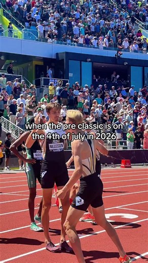 In case you forgot 🦅 The 51st edition of The Prefontaine Classic returns to Hayward Field on Saturday, July 4, 2026 🔗 Be the first to get ticket updates at preclassic.com/updates #PreClassic #EugeneDL | Prefontaine Classic