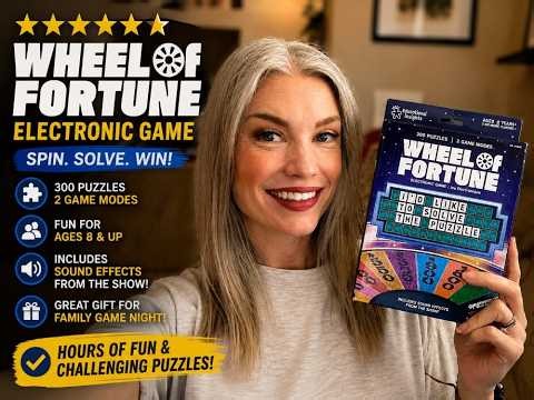 Wheel of Fortune Handheld Game Review: Is This Retro Game Worth It?