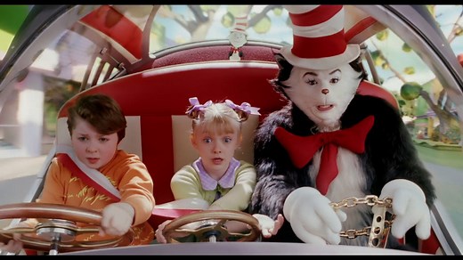 Three-Wheel Drive - The Cat in the Hat (2003) - TM & © #UniversalPictures The Cat (Mike Myers), Sally (Dakota Fanning), and Conrad (Spencer Breslin) drive The Cat's Super Luxurious Omnidirectional Whatchamajigger. Watch the full movie here: https://www.vudu.com/content/browse/details/Dr-Seuss-The-Cat-in-the-Hat/5453?cmp=FBMC_Movie_CatInTheHat. #thecatinthehat #catinthehat #movieclips | MOVIECLIPS