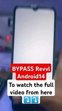 FRP Bypass REVVL Android14 New Loophole
