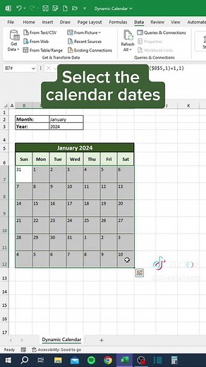 Master a Dynamic Calendar in Excel: Full Tutorial