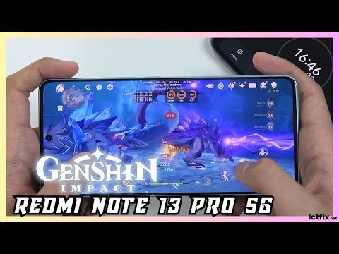 Redmi Note 13 Pro 5G Genshin Impact Gaming Test | Dimensity 7300 Ultra | 120Hz AMOLED