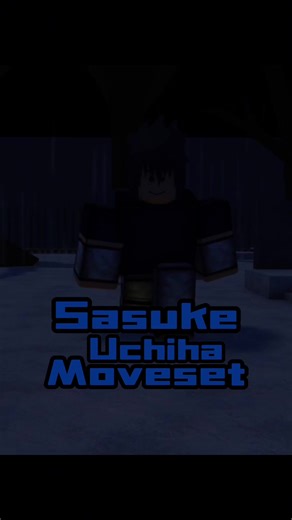 Sasuke Moveset | SKILL BUILDER | #CapCut #jujutsushenanigans #roblox #naruto #narutoshippuden