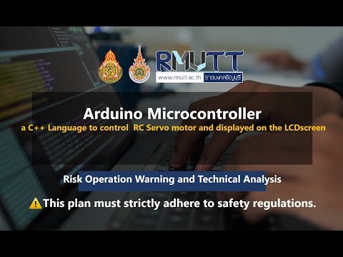 #3 Hw1. write a C++ Language to control RC Servo motor and displayed on the LCD screen.