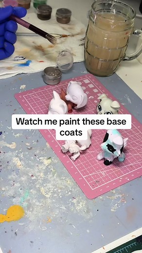let’s paint some base coats together!!🥰#lps #littlestpetshop #lpstiktok #lpstok #lpscustom #lpscustomizer #lpsvideo #lpscustoms #lpscommunity #lpstube #dollcustom #customdoll