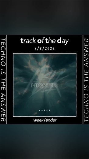 #Trackoftheday #august7 HIGHER by #vaber #animarumblack #techno