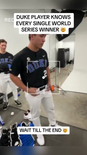 Mind-Blowing: Duke Player Recalls Every World Series Winner