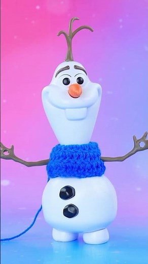 Pom-Poms for Elsa and Anna the Cheerleaders 📣🎀 #shorts