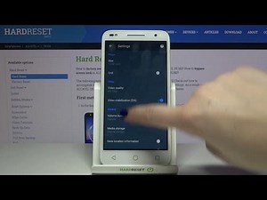 How to Reset Camera Settings in Alcatel U5 HD - Restore Camera...