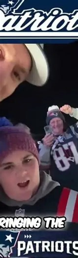 Rob Gronkowski Patriots "THE GRONK & CONNER" Ring the Gillette Stadium Bell!
