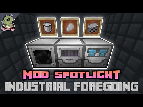 Industrial Foregoing Tutorial - Introduction & Getting Started | Minecraft 1.16.5