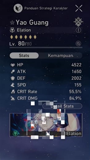 Panduan Build Yao Guang di Honkai Star Rail