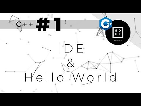 C++ Tutorial #1: IDE & Hello World | Filipino | Tagalog