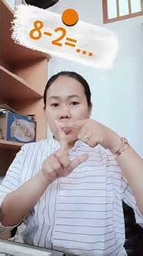 ONLY 5 FINGERS ON YOUR RIGHT HAND✋‼️ EASY SUBTRACTION USING FINGER MATH ‼️ CALCULATIONS UNDER 10🤩🙌‼️