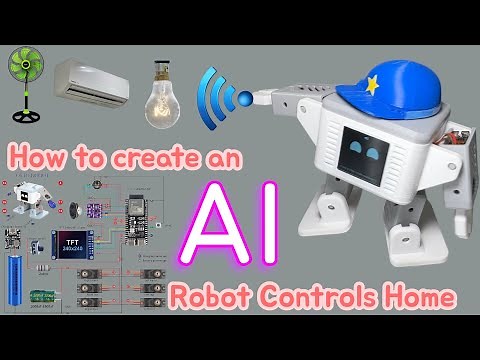 Build an AI Robot controls home from Scratch | ESP32 Voice Assistant Robot Project