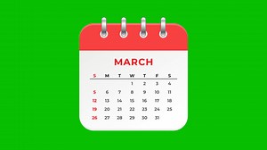 Calendar Pages Flipping Animation Montly Stock Motion Graphics SBV-348635274 - Storyblocks