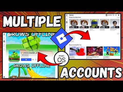 How To Run Multiple Roblox Accounts On Mac At The Same Time 2025 | Multiple Roblox Accounts Guide