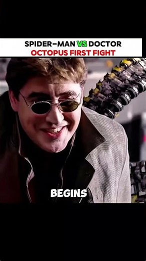 Spider-Man vs Doctor Octopus FIRST FIGHT #shortsvideo #viraledit #peterparker
