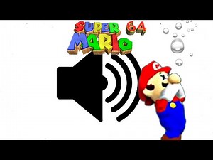 Sound Effect - Mario Drowning (Super Mario 64)