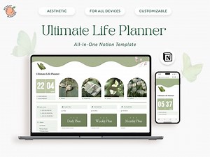 2025 Cottagecore Notion Template, Notion Life Planner, All-in-one Notion Dashboard, Aesthetic Minimal Notion Template, ADHD Cozy Notion - Etsy