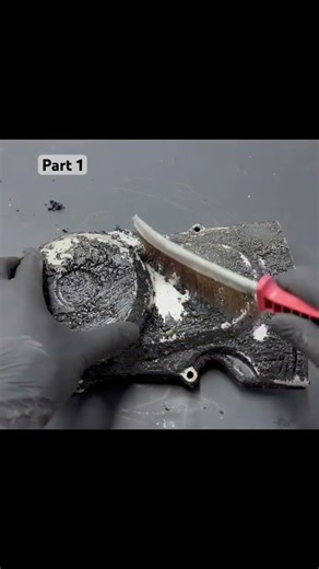 Old Bike Engine Cover Restoration – Part 1