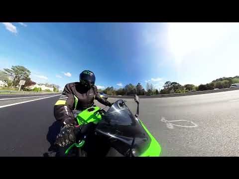 Ninja 400 Beginner Interstate Ride SOLO