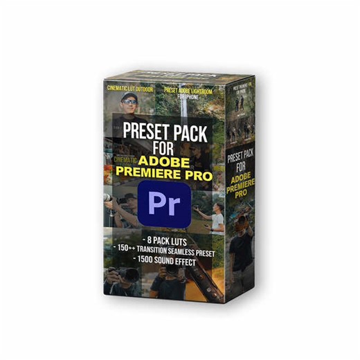 Preset Pack untuk Adobe Premiere Pro dengan Diskon