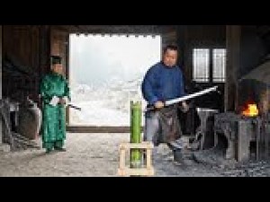 Forging the PERFECT Song Dynasty Jian — 800 Layers of Chinese Damascus Brought to Life!