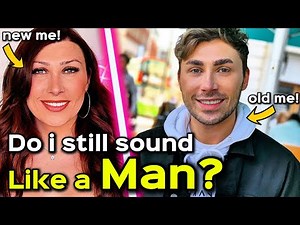 Apparently i still sound like a MAN? | Trans Woman REACTS
